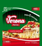 CUATRO QUESOS, Pizzas Verona, venado tuerto